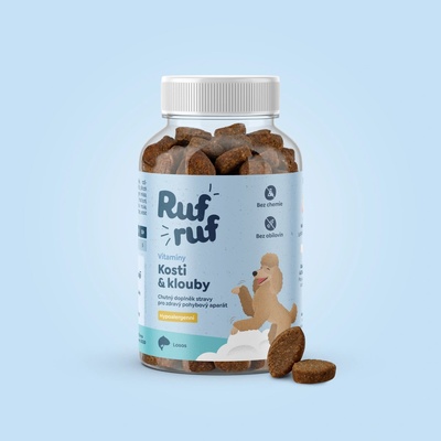 RufRuf Vitamíny Kosti & Klouby 100 tablet