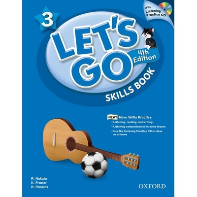 Let´s Go Fourth Edition 3 Skills Book with Audio CD Pack