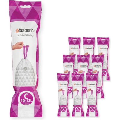 Brabantia Sáčky do odpadkového koša C PERFECTFIT 10-12 l, 200 ks, Brabantia (BRAB137983)