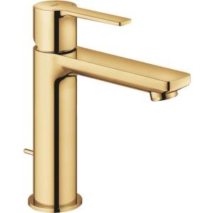 GROHE Lineare - Смесител за мивка с изпразнител, Cool Sunrise 32114GL1 (32114GL1)