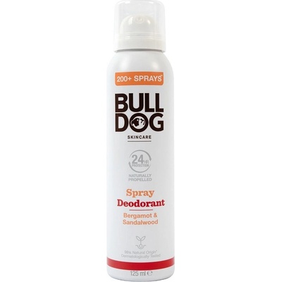 Bulldog Bergamot & Sandalwood deospray 125 ml