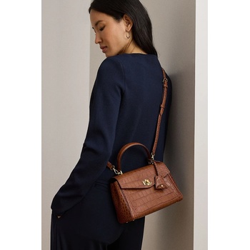 Ralph Lauren чанта crossbody дамска от кожа (431P15617)