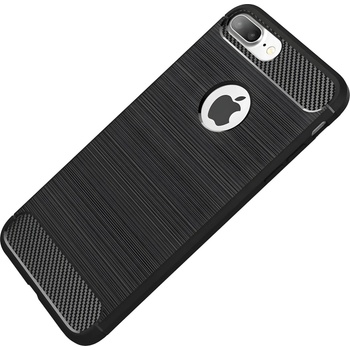Apple Carbon Shield TPU калъф за Apple iPhone 7 Plus/iPhone 8 Plus/iPhone 6 Plus - Черен KP29532
