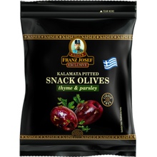 Franz Josef Kaiser Snack Kalamata olivy černé bez pecky s tymiánem a petrželí 70 g