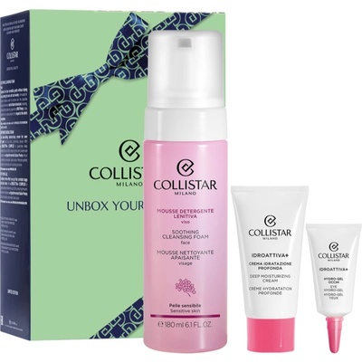 Collistar Cleansing Mousse Face Gift Set подаръчен комплект за чиста и здрава кожа на лицето