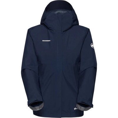 Mammut Дамско водоустойчиво яке Mammut Women's Treeline Light Hardshell Hooded Jacket Waterproof jacket - Marine - размер XS (102-4442-0311)