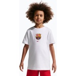 Nike Детска тениска Nike FC Barcelona Soccer white