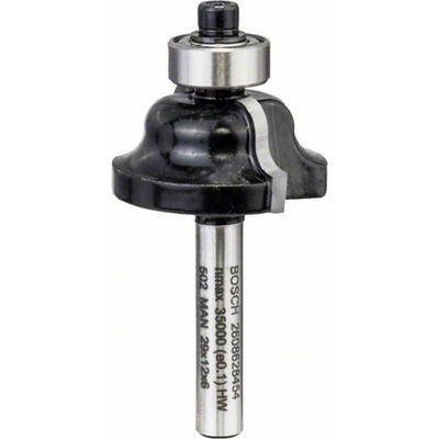 Profilová fréza 6 mm, R1 4 mm, D1 28,6 mm, B 8 mm, L 12,4 mm, G 54 mm Bosch Accessories 2608628454
