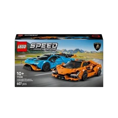 LEGO® Speed Champions 77238 Lamborghini Revuelto and Huracan