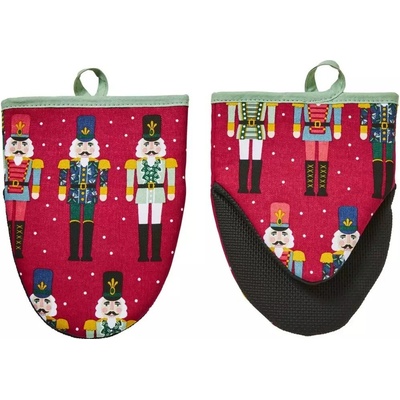 Ulster Weavers Pár malých kuchyňských rukavic Nutcracker Red 19 x 14 cm 2 ks