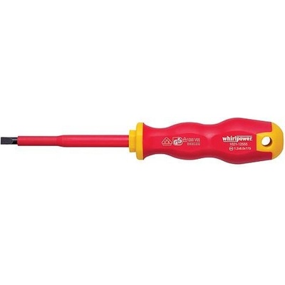 Skrutkovač Whirlpower® 1021, 4.0/100 mm, plochý, DIN5264, VDE 1000, elektrikársky