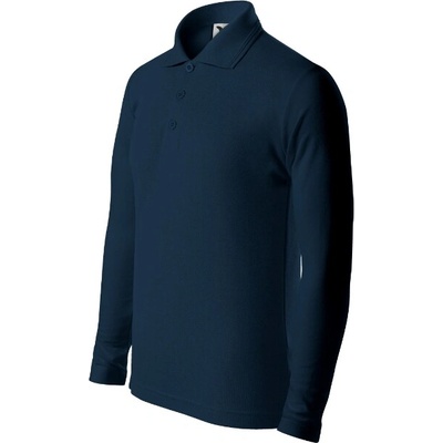 Pique Polo LS 241 tmavomodrá