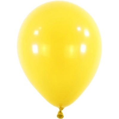 Balónik Crystal Yellow Sunshine 13 cm D40 Kryštalický žltý