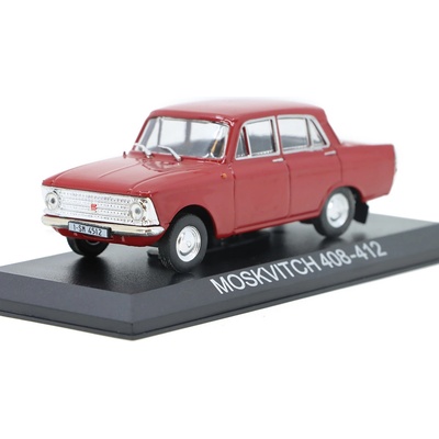 Moskvič 408-412 1964Deagostini časopis s modelem 1:43