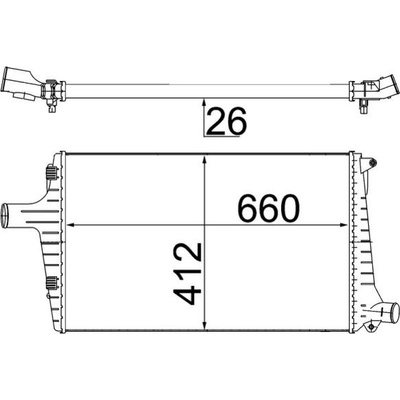 Chladič turba MAHLE CI 335 000S (CI335000S)