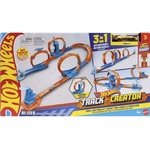 Mattel Hot Wheels: Създател на писти - Троен лупинг писта (JDW39)