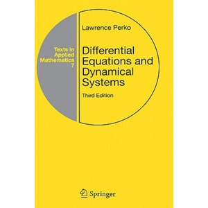 Differential Equations and Dynamical Systems | Lawrence Perko (ISBN: 9780387951164)