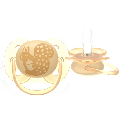 Philips Avent Pacifier Ultra Soft SCF091/46, 6-18 м. , 2 броя (SCF091/46)