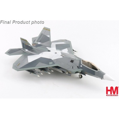 Hobby Master F-22A Raptor USAF 57th WG 64th AGRS Red 09 Nellis AFB NV Fantasy Aircraft 1:72