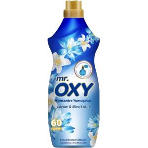 Mr. oxy, Концентриран омекотител - Лилиум & Син лотос, 60 изпирания, 1440мл