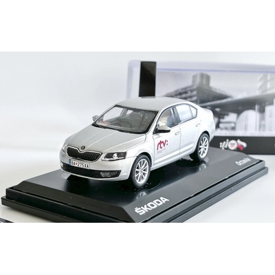 Škoda Octavia III – Rozhlas a televízia Slovenska RTVS rozhlasové auto MODEL DEPO/ABREX 1:43