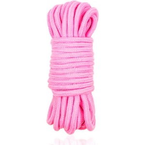 LateToBed BDSM Line Bondage Cotton Rope 5m Pink