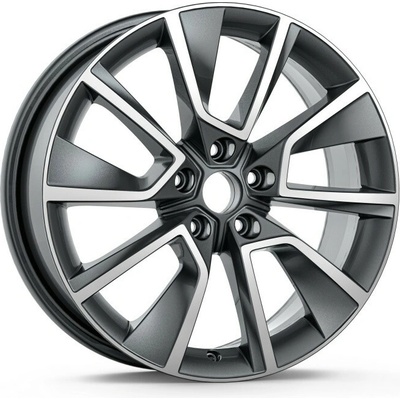 Škoda BRAGA 7x18 5x112 ET45 anthracite metallic