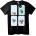 NOONEBRAND Тениска с Powerpuff Girls Bubbles - M, Black