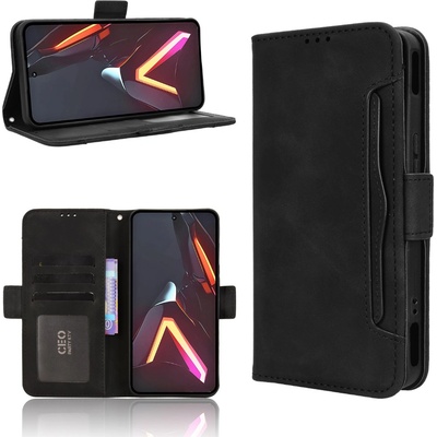 ZTE Защитен Кожен Калъф-Портфейл и Протектор за ZTE nubia Neo 3 GT 5G , Картхолдер, Стойка, Магнитно затваряне (Черен, Тъмносин, Червен, Кафяв, Розов)