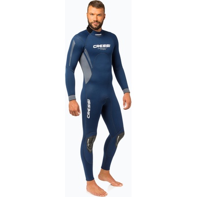 Cressi Мъжки костюм за гмуркане Cressi Fast Monopiece 3 mm navy blue LR108302