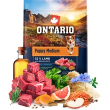 Ontario Puppy Medium Lamb & Brown Rice 2,25 kg