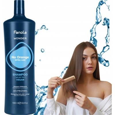 Fanola Wonder No Orange Anti Orange Shampoo 1000 ml