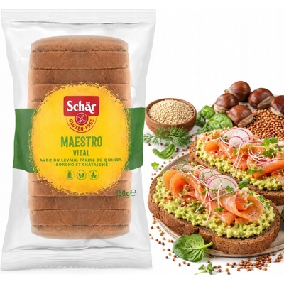 Schär maestro vital chléb 350 g