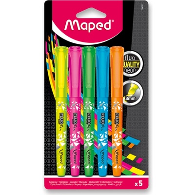 Maped 34027 Fluo Peps 5 ks