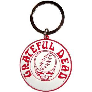 The Grateful Dead Steal Your Face Mono Red Ключодържател (GRATEKEY14)