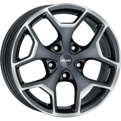 MAK LIBERTY 7.5x17 5x127 ET44 gunmetal mirror