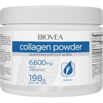 Image 1 of BIOVEA Collagen Powder / Hydrolyzed Type 1 & 3 [198 грама]