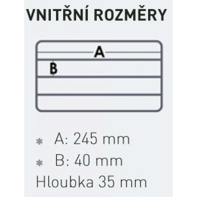 Versus Krabička VS 3020 ND černá – Zboží Dáma