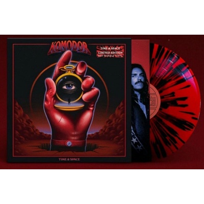Komodor - Time & Space (Indie Exclusive) (Red/Black Splatter Coloured) LP