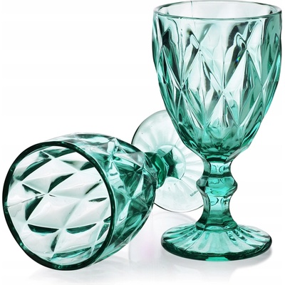 Affekdesign sklenic ELISE tyrkysová 6 x 300 ml