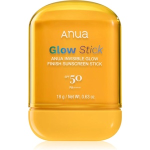 Anua Invisible Glow Finish Sunscreen Stick защитен хидратиращ стик с озаряващ ефект SPF 50 18 гр