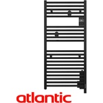 Atlantic Електрическа лира за баня ATLANTIC DORIS Wi-Fi BLACK, 500W (850476)
