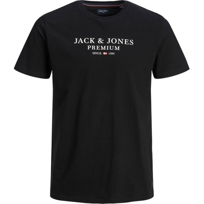 JACK & JONES Тениска 'Archie' черно, размер S