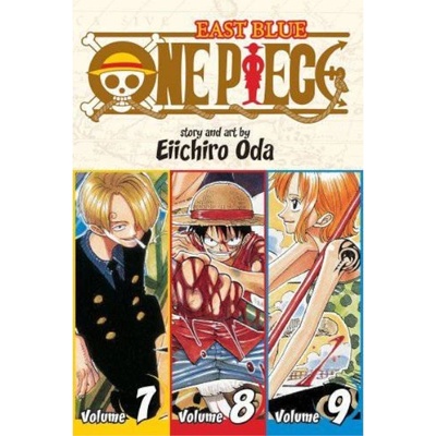 One Piece East Blue 7-8-9 - Shonen Jump Manga- Eiichiro Oda