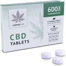 cannaline CBD tablety s B-Komplex vitamíny 600 mg CBD 10 ks