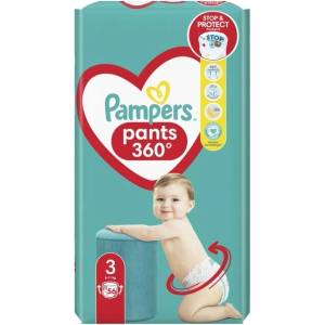 Pampers vpp Миди, гащички, s3, 56бр. 6/10кг (8006540068663)