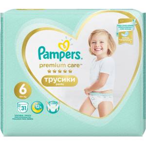 Pampers Pants 6 Premium Care 31 броя - bubu