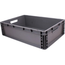 Tavobal 400420 Přepravka euro plná šedá 600 x 400 x 170 mm