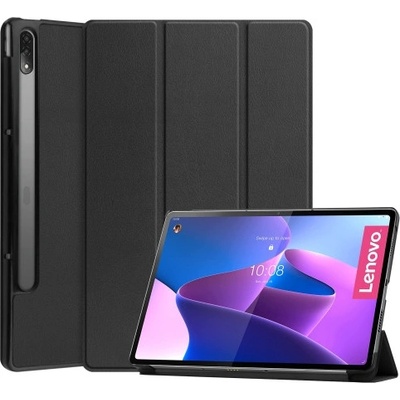 Vsetkonamobil LEATHER Lenovo Tab P12 čierny 38189