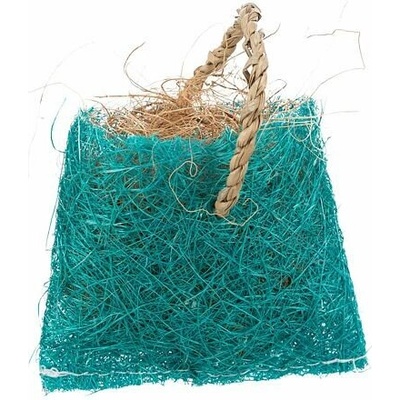 Trixie sisal pre hlodavce taštička s kokosovým vláknem 10 x 13 cm modrá